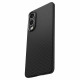 Matinis juodas dėklas Samsung Galaxy S25 Edge telefonui "Spigen Liquid Air"