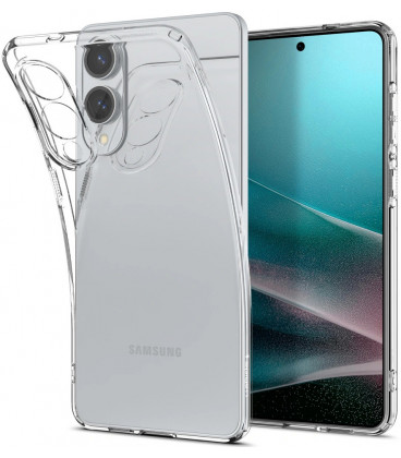 Skaidrus dėklas Samsung Galaxy S25 Edge telefonui "Spigen Liquid Crystal"