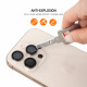 Juoda kameros apsauga Apple iPhone 15 Pro / 15 Pro Max telefonui "Tel Protect Titanium Lens 99% AR"