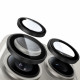 Juoda kameros apsauga Apple iPhone 15 Pro / 15 Pro Max telefonui "Tel Protect Titanium Lens 99% AR"