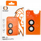 Juoda kameros apsauga Apple iPhone 16 / 16 Plus telefonui "Tel Protect Titanium Lens 99% AR"