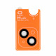 Juoda kameros apsauga Apple iPhone 14 / 14 Plus / 16E telefonui "Tel Protect Titanium Lens 99% AR"