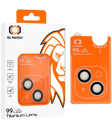 Kameros apsauga Apple iPhone 14 / 14 Plus / 16E / 17E telefonui "Tel Protect Titanium Lens 99% AR"