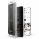 (Privacy) apsauginis grūdintas stiklas Samsung Galaxy S25 Edge telefonui "Ringke Easy Slide 2-Pack"