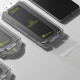 Apsauginis grūdintas stiklas Samsung Galaxy S25 Edge telefonui "Ringke Easy Slide 2-Pack"