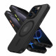 Matinis juodas dėklas Apple iPhone 16 Pro Max telefonui "Tech-Protect Magmat XT 3-Set Magsafe"