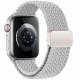Pilka apyrankė Apple Watch 6 / 7 / 8 / 9 / 10 / SE (40 / 41 / 42 mm) "Tech-Protect Nylonmag"