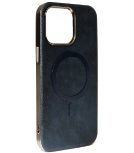 Mėlynas dėklas Apple iPhone 14 Pro Max telefonui "Gentleman Mag Cover"