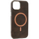 Rudas dėklas Apple iPhone 14 telefonui "Gentleman Mag Cover"