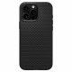 Matinis juodas dėklas Apple iPhone 16 Pro Max telefonui "Spigen Liquid Air T MAG Magsafe"