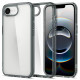 Pilkas / skaidrus dėklas Apple iPhone 16E telefonui "Spigen Ultra Hybrid"