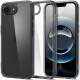 Pilkas / skaidrus dėklas Apple iPhone 16E telefonui "Spigen Ultra Hybrid"