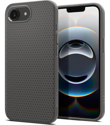 Pilkas dėklas Apple iPhone 16E telefonui "Spigen Liquid Air"