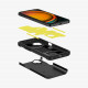 Juodas dėklas Samsung Galaxy Xcover 7 Pro telefonui "Spigen Tough Armor"