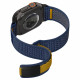 Mėlyna apyrankė Apple Watch 6 / 7 / 8 / 9 / 10 / SE / Ultra 1 / 2 ( 44 / 45 / 46 / 49 mm) laikrodžiui "Spigen Athlex Air"