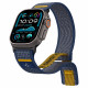 Mėlyna apyrankė Apple Watch 6 / 7 / 8 / 9 / 10 / SE / Ultra 1 / 2 ( 44 / 45 / 46 / 49 mm) laikrodžiui "Spigen Athlex Air"