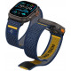 Mėlyna apyrankė Apple Watch 6 / 7 / 8 / 9 / 10 / SE / Ultra 1 / 2 ( 44 / 45 / 46 / 49 mm) laikrodžiui "Spigen Athlex Air"