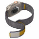 Pilkas apyrankė Apple Watch 8 / 9 / 10 / 11 / 12 / SE / Ultra (44 / 45 / 46 / 49 mm) laikrodžiui "Spigen Athlex Air"