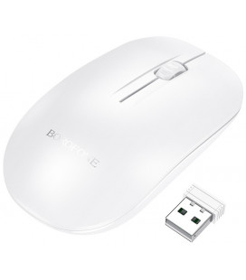 Balta belaidė pelė "Borofone BG14"