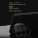Juodas dėklas Samsung Galaxy S25 Ultra telefonui "Nillkin CarboProp Aramid Magnetic Case"