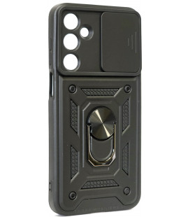 Juodas dėklas Samsung Galaxy A16 4G / 5G telefonui "Slide Camera Armor"