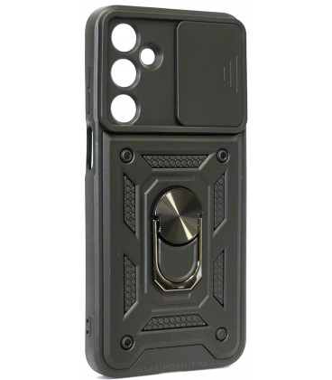 Juodas dėklas Samsung Galaxy A16 4G / 5G telefonui "Slide Camera Armor"