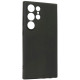 Juodas dėklas Samsung Galaxy S24 Ultra telefonui "Liquid Silicone 1.5mm"