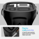 Matinė juoda apyrankė - dėklas Apple Watch 10 (46mm) laikrodžiui "Spigen Liquid Air Pro"