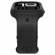 Matinė juoda apyrankė - dėklas Apple Watch 10 (46mm) laikrodžiui "Spigen Vault Pro"