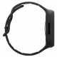 Matinė juoda apyrankė - dėklas Apple Watch 10 (42mm) laikrodžiui "Spigen Vault Pro"