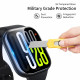 Apsauginis grūdintas stiklas Huawei Watch Fit 4 Pro laikrodžiui "Tech-Protect Glass Fit+ 2-Pack"