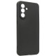 Juodas dėklas Samsung Galaxy A56 5G telefonui "Liquid Silicone 1.5mm"