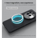 Juodas dėklas Nothing Phone 3A Pro telefonui "Nillkin Super Frosted Pro Magnetic"
