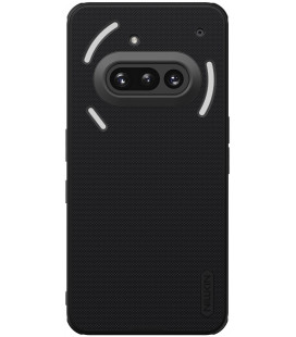 Juodas dėklas Nothing Phone 3A telefonui "Nillkin Super Frosted Pro"