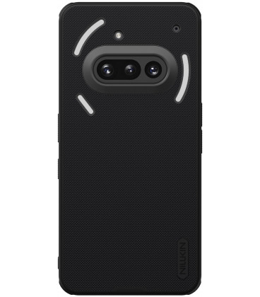Juodas dėklas Nothing Phone 3A telefonui "Nillkin Super Frosted Pro"