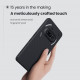 Juodas dėklas Nothing Phone 3A telefonui "Nillkin Super Frosted Pro"