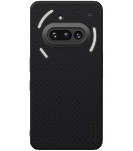 Juodas dėklas Nothing Phone 3A telefonui "Nillkin Super Frosted Pro Magnetic"