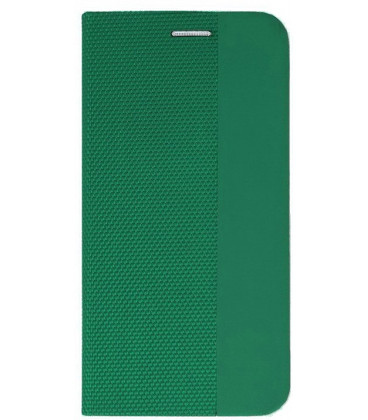 Žalias atverčiamas dėklas Samsung Galaxy S24 FE telefonui "Smart Senso"