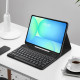 Juodas atverčiamas dėklas + klaviatūra Samsung Galaxy Tab S10 FE+ PLUS 13.1 X620 / X626B planšetei "Tech-Protect SC + Keyboard"