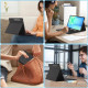 Juodas atverčiamas dėklas + klaviatūra Samsung Galaxy Tab S10 FE+ PLUS 13.1 X620 / X626B planšetei "Tech-Protect SC + Keyboard"