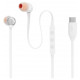 Baltos ausinės "JBL Tune 310C USB-C"