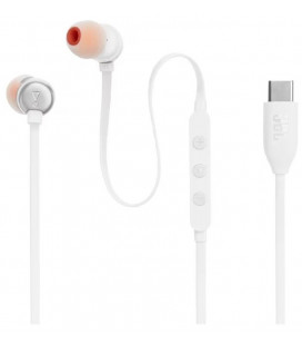 Baltos ausinės "JBL Tune 310C USB-C"