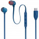 Mėlynos ausinės "JBL Tune 310C USB-C"