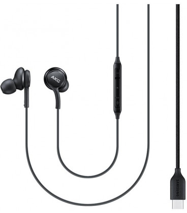 Juodos ausinės "Samsung AKG EO-IC100BBEGEU Type-C"