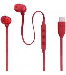 Raudonos ausinės "JBL Tune 310C USB-C"