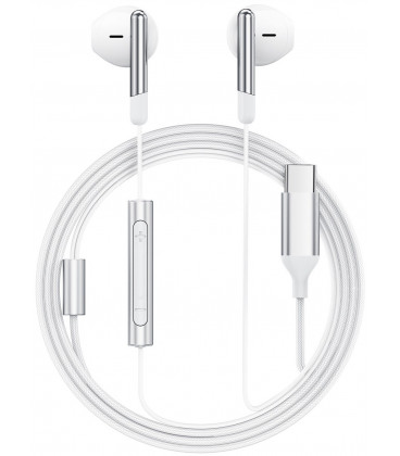 Baltos ausinės "Acefast L3 USB-C"