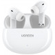 Baltos belaidės ausinės "Ugreen WS200 HiTune T6 Active Noise-Cancelling Earbuds"