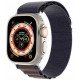 Mėlyna apyrankė Apple Watch 6 / 7 / 8 / 9 / 10 / SE / Ultra 1 / 2 (44 / 45 / 46 / 49 mm) "Dux Ducis GS"