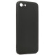 Juodas dėklas Apple iPhone 7 / 8 / SE 2020 / SE 2022 telefonui "Liquid Silicone 1.5mm"