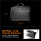 Juodas nešiojamo kompiuterio dėklas" "Spigen KD300 Kasden Laptop Bag"
